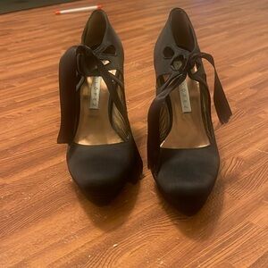 Pura Lopez satin heels size 37